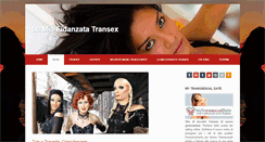Desktop Screenshot of fidanzatatransex.com